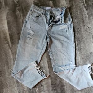 VERVET BY FLYING MONKEY Light Blue Denim